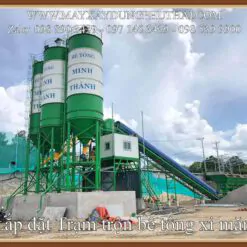 Trạm trộn bê tông HZS90