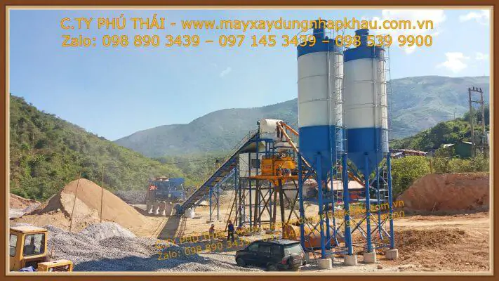 Trạm trộn 90m3/h