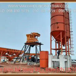 Trạm trộn bê tông 45m3/h