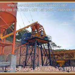 Trạm trộn bê tông JS1000 giá rẻ