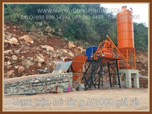 Trạm trộn bê tông 45m3/h