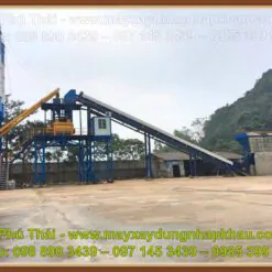 Trạm trộn bê tông HZS75