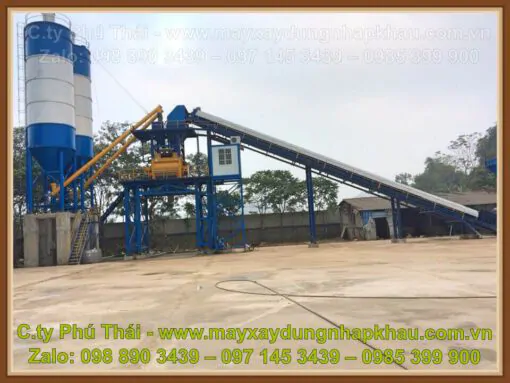 Trạm trộn bê tông HZS90