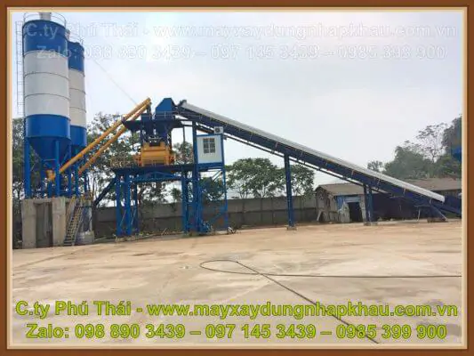 Trạm trộn bê tông HZS90