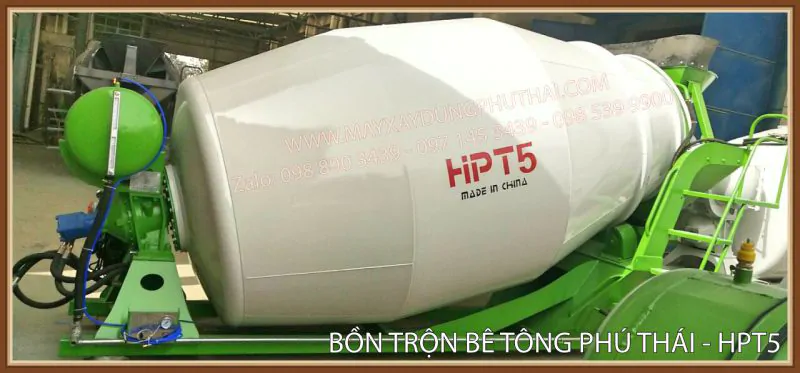 Bồn trộn bê tông HPT5