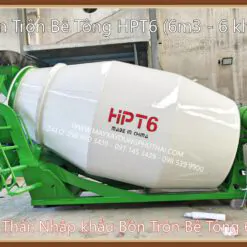 Bồn trộn bê tông thủy lực HPT6