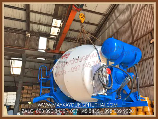 Bồn trộn thủy lực 3 khối giá rẻ