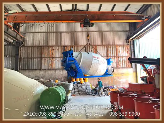 Mua bồn trộn bê tông thủy lực 3m3 (HPT3)