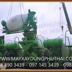 Mua bồn trộn bê tông 2m3 chính hãng
