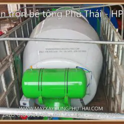 Chở bồn trộn 3m3 đi giao hàng