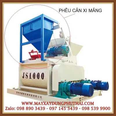 Phễu cân xi măng