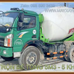Xe Bồn Trộn Bê Tông 5m3 - 5 Khối