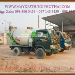Bồn trộn bê tông 2 Khối