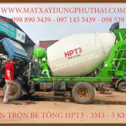Bồn trộn bê tông thủy lực HPT3