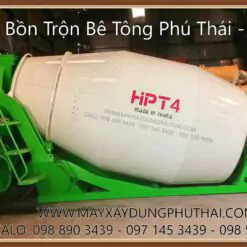 Bồn trộn thủy lực 4 khối giá rẻ