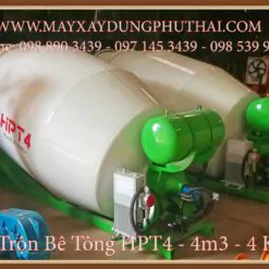 Bồn trộn bê tông 4 khối giá rẻ
