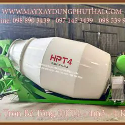 Bồn trộn bê tông thủy lực 4m3
