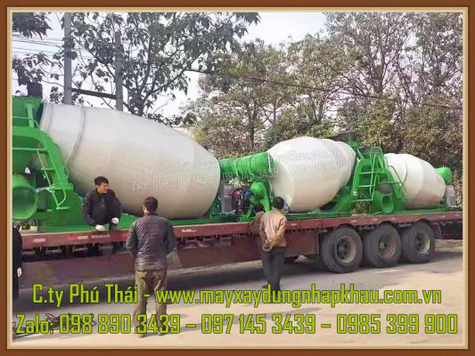 Nhập khẩu bồn trộn HPT6