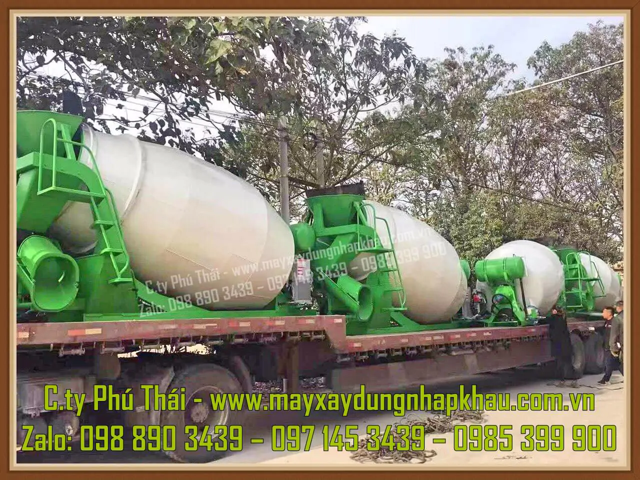 Bồn trộn bê tông HPT5