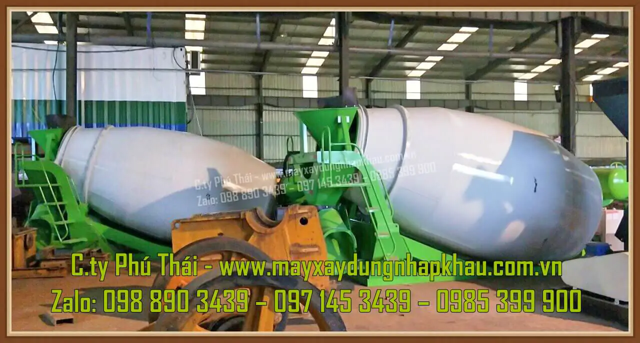 bồn trộn bê tông 5m3 giá rẻ