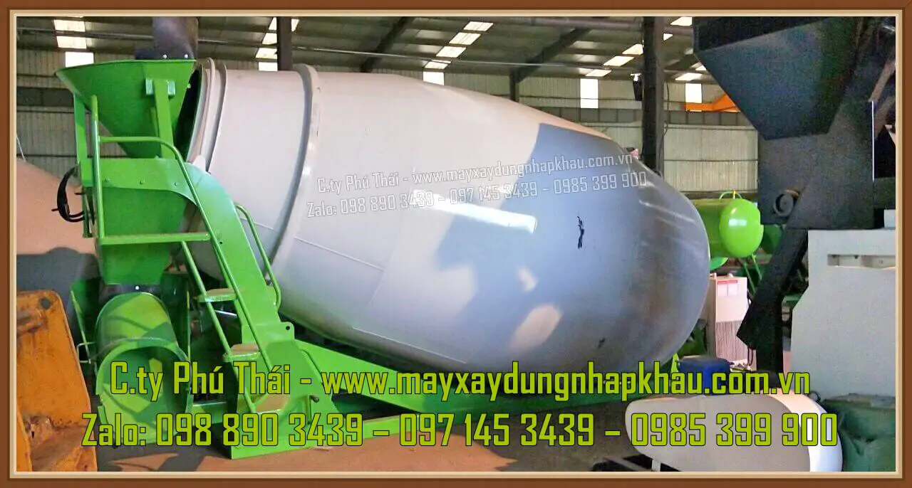 Bồn trộn bê tông 5 khối giá rẻ