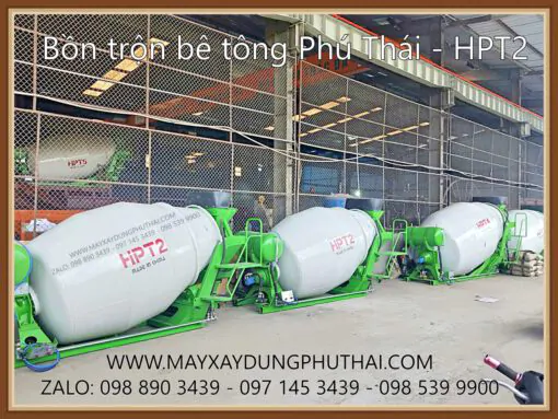 Nhập khẩu bồn trộn bê tông