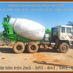 Bồn trộn bê tông 5 khối