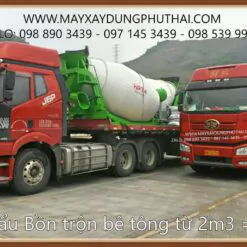 Nhập khẩu và phân phối bồn trộn bê tông thủy lực