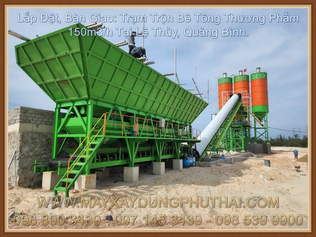 Trạm trộn bê tông xi măng