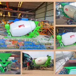 Xe trộn bê tông 3m3