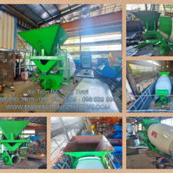 Xe trộn bê tông 4m3